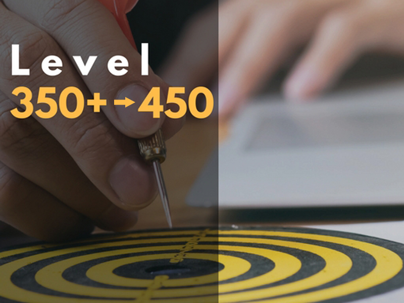 Level 350+ → 450